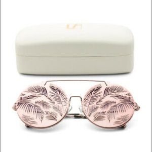 Linda Farrow x Matthew Williamson flip sunglasses